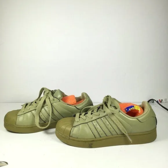 adidas | Shoes | Adidas Pharrell Sneaker Green Size 65 | Poshmark